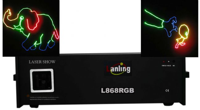 L868rgb 330Mw Full-Color Animation Laser